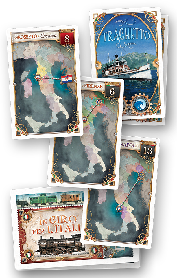 Ticket to Ride : Japan + Italy - Map Collection Vol. 7